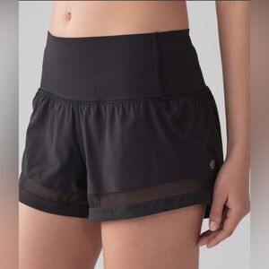 Lululemon Pace Perfect Short (3") Black